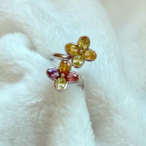 Sterling Silver Gemstone Ring